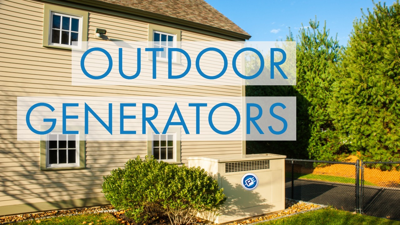 Professional Electric - OUTDOOR GENERATORS